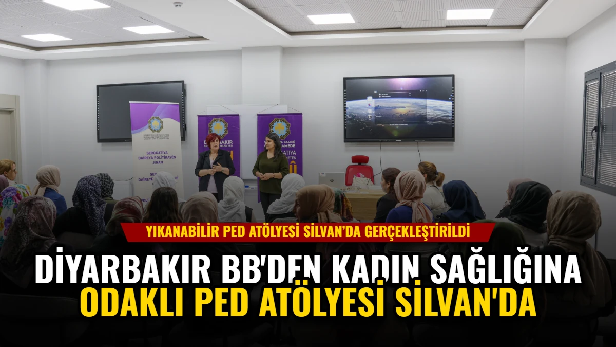 Diyarbakır BB'den Kadın Sağlığına Odaklı Ped Atölyesi Silvan'da