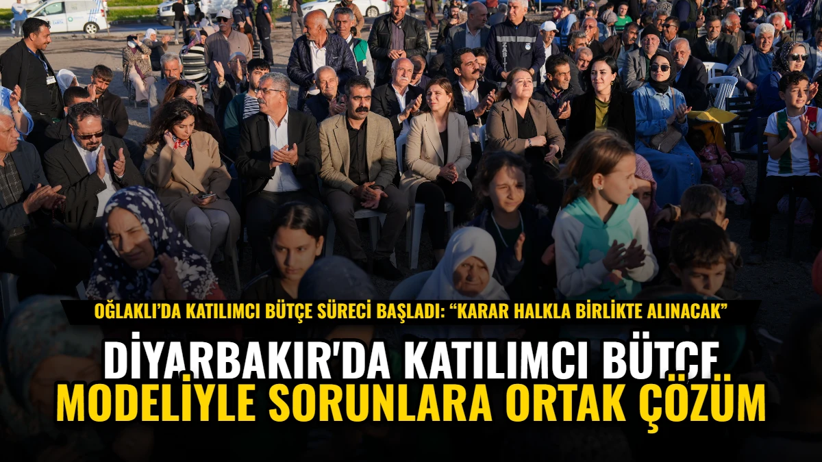 Diyarbakır'da Katılımcı Bütçe Modeliyle Sorunlara Ortak Çözüm