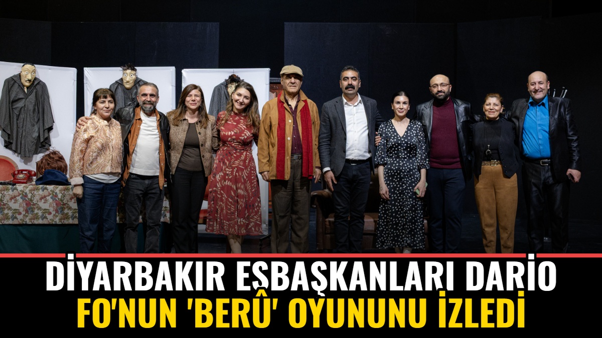 Diyarbakır Eşbaşkanları Dario Fo'nun 'Berû' Oyununu İzledi