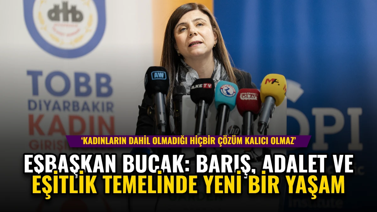 Eşbaşkan Bucak: Barış, Adalet ve Eşitlik Temelinde Yeni Bir Yaşam
