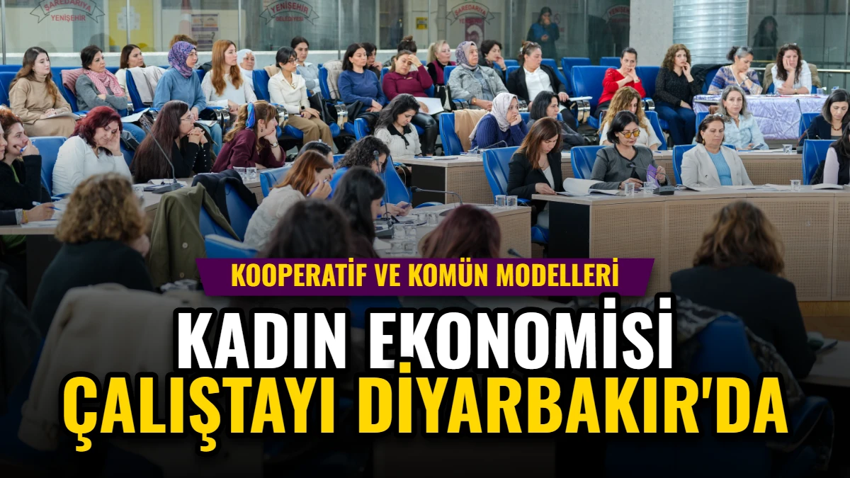 Kadın Ekonomisi Çalıştayı Diyarbakır'da: Kooperatif ve Komün Modelleri